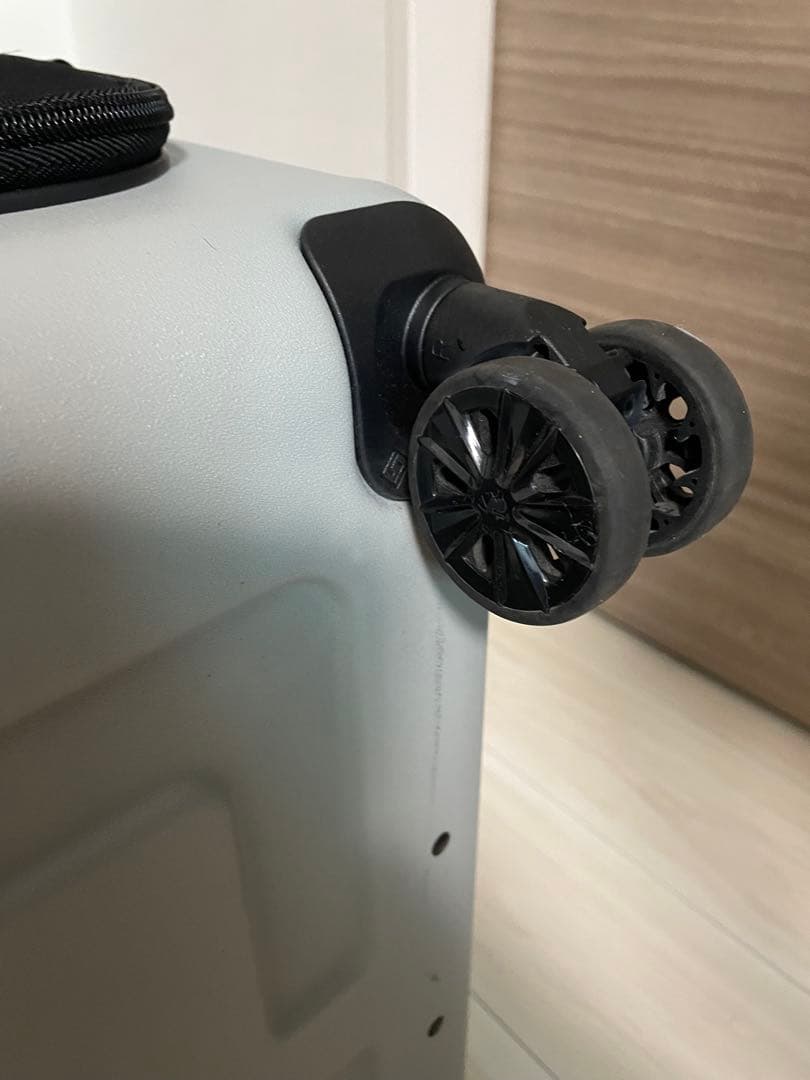 【petico】ペットキャリーケース ホワイトグレー