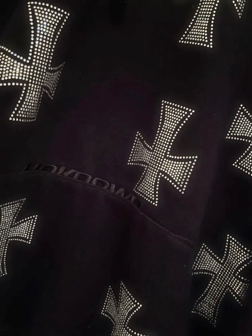 UNKNOWN クロス プルオーバーパーカー XL オーバーサイズ