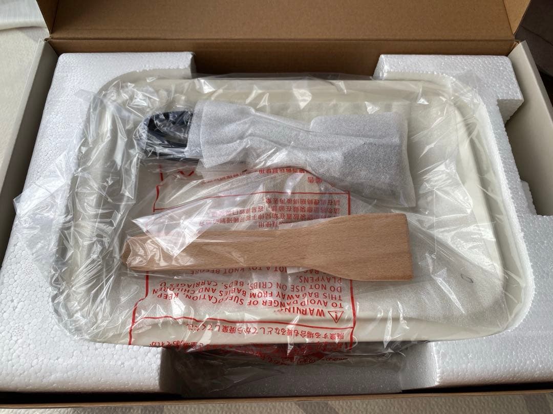 新品・未使用　BRUNO コンパクトホットプレート　ホワイト