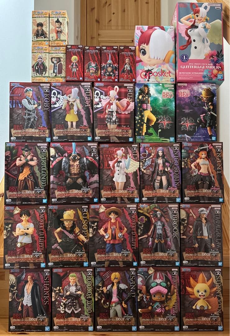 ワンピース　フィギュア　ONE PIECE FILM RED 30点まとめ売り