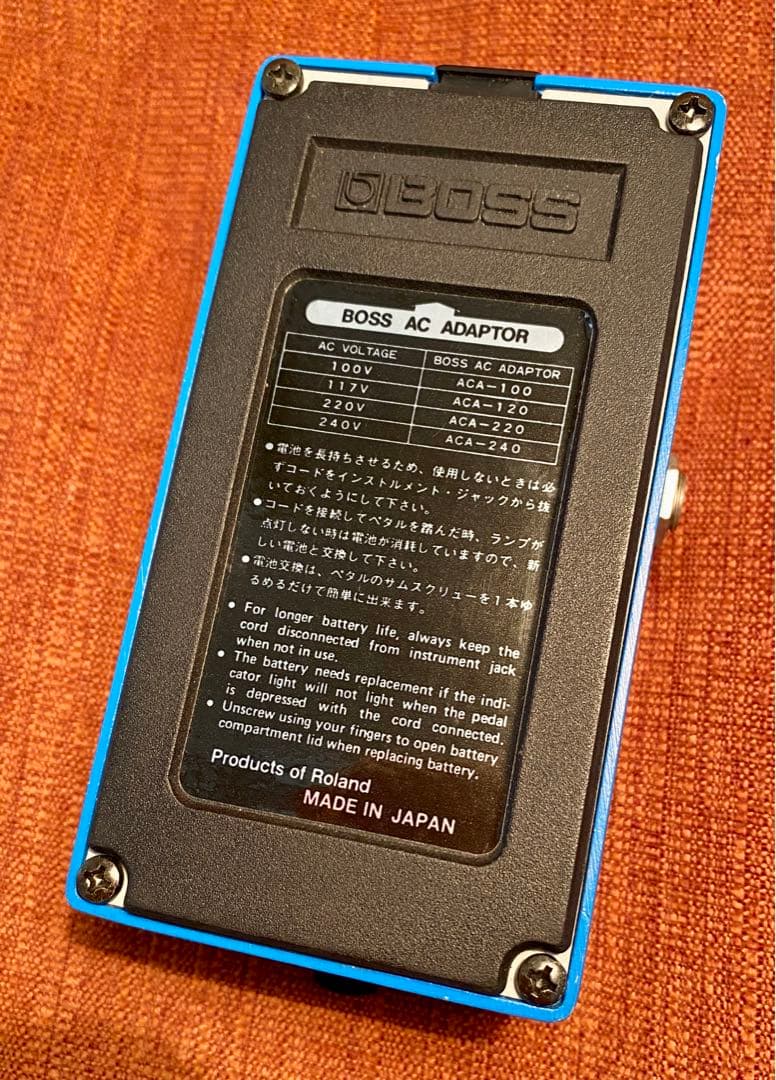 日本製BOSS CS3 Compression Sustainer