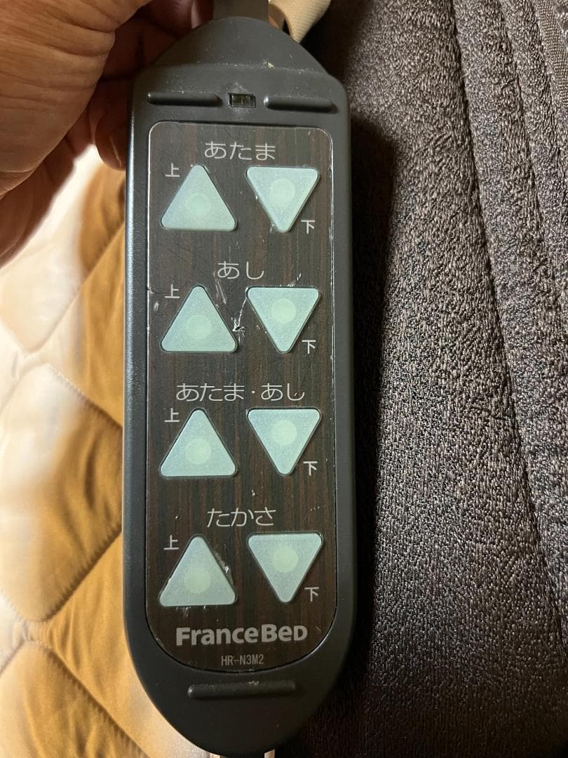 【美品】フランスベッド 電動介護ベッド／動作良好・マットレス汚れなし