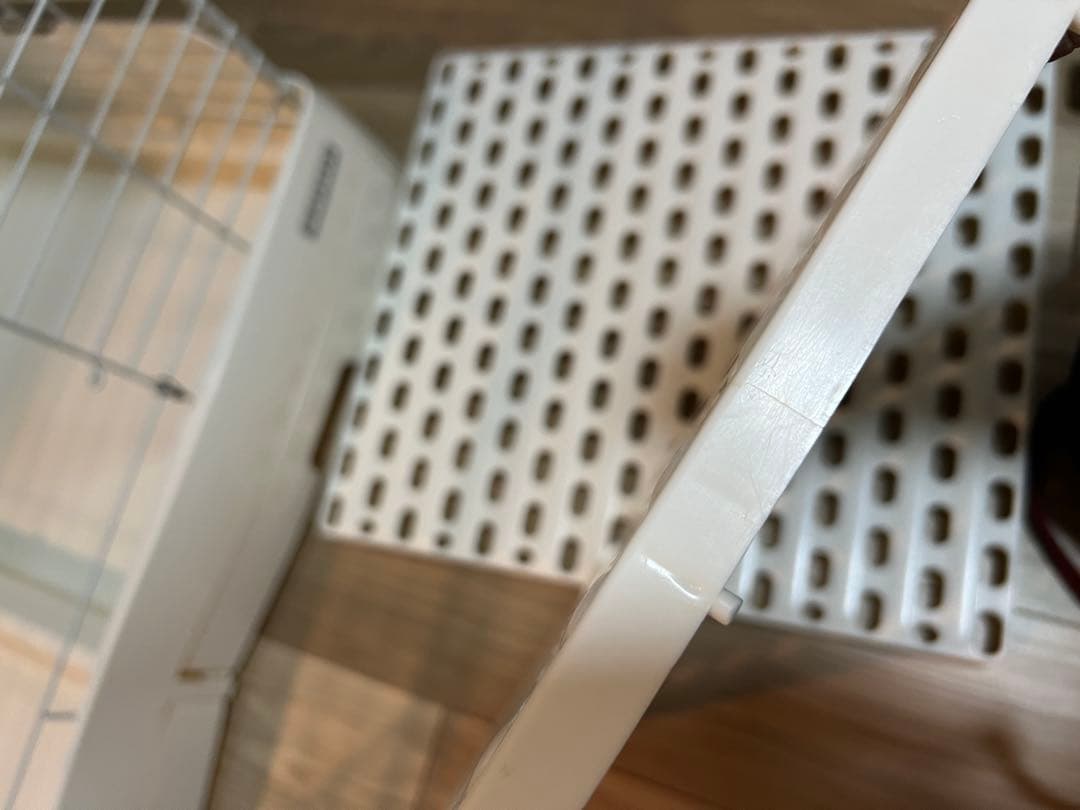 Sanko ケージ ホワイト キャスター付 サンコー イージーホーム エボ80