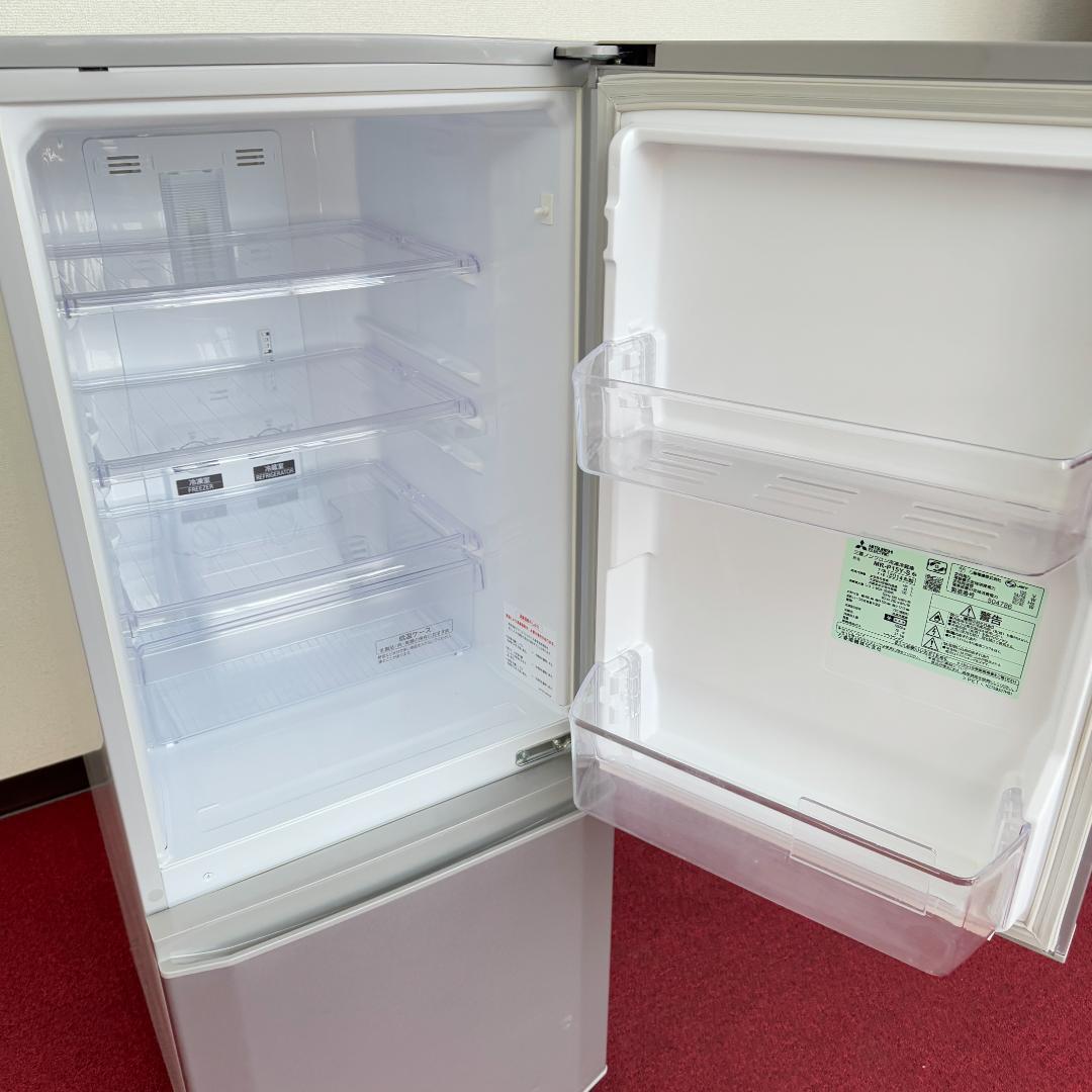 引取り限定群馬県前橋市　三菱冷蔵庫２ドア　2014年製 146L 動作確認済み