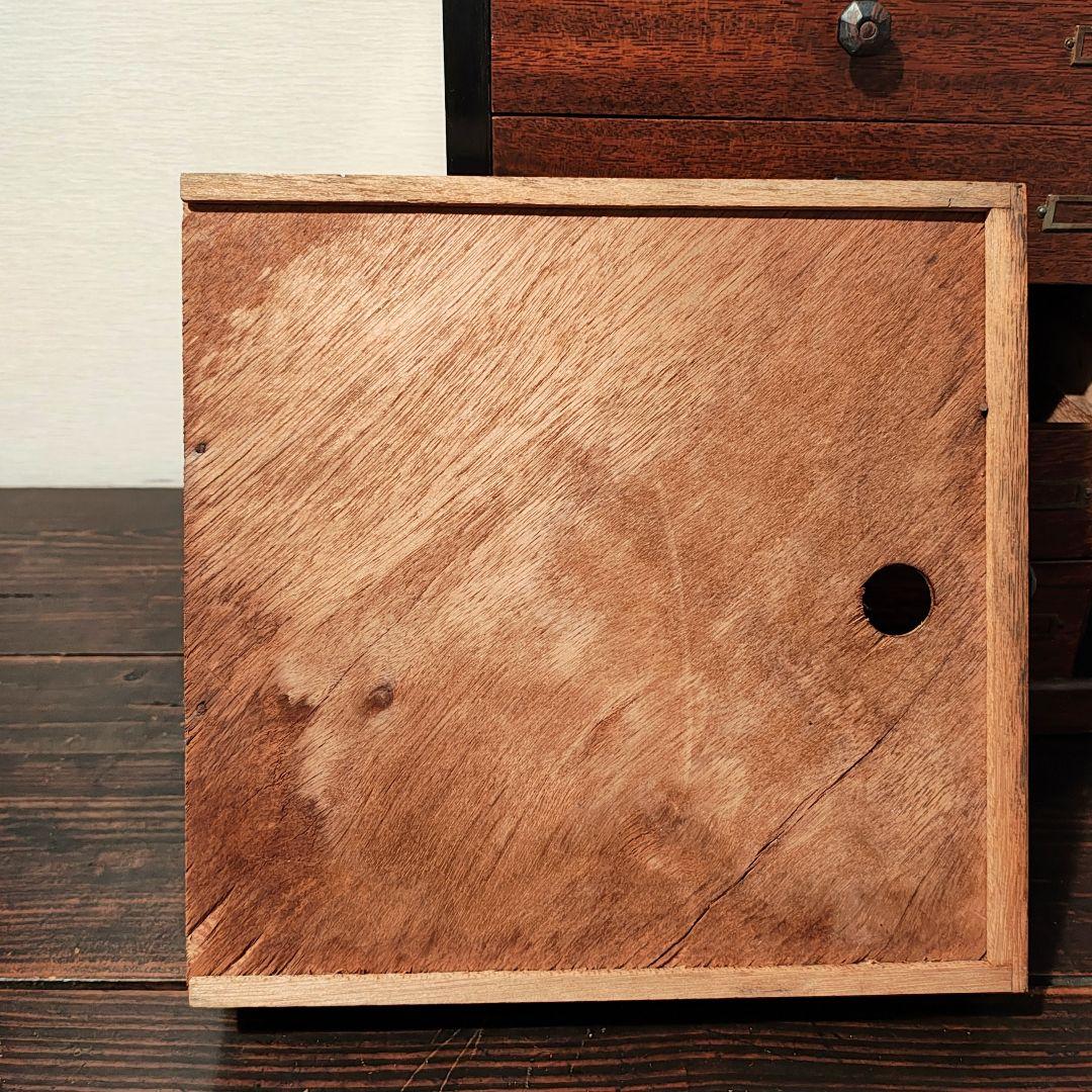 小引き出し5杯　小抽斗　昭和レトロ　木箱　古家具