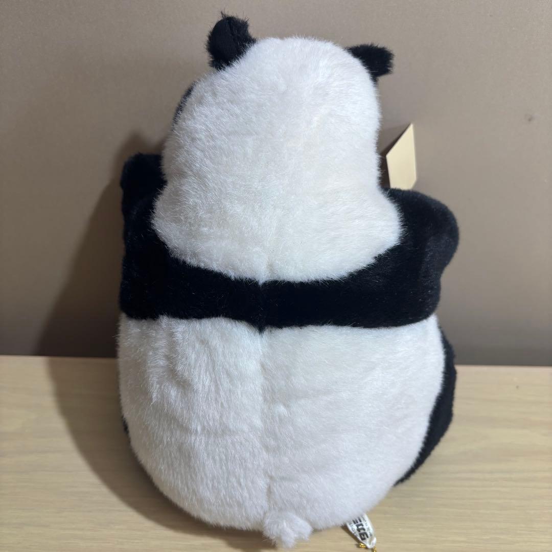 タグ付き らんま2/1 おやじパンダ ぬいぐるみ パンダ タカラ