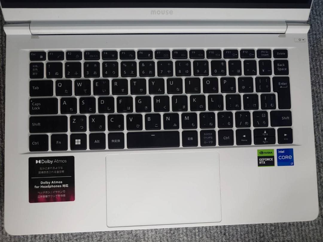 マウスノートPC14.0型（クリエイター向け）DAIV R4-I7G50WT-A