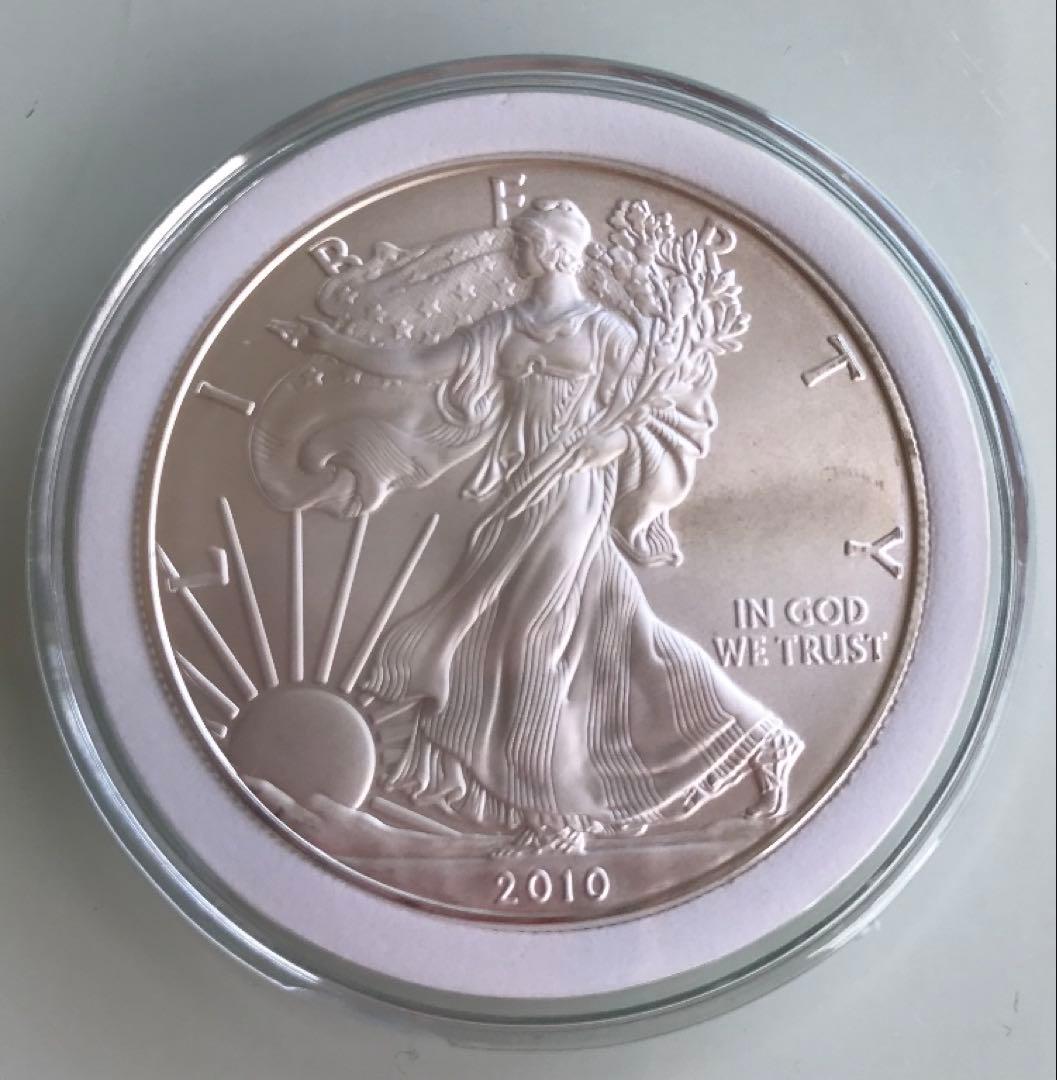 イーグル銀貨／2010年/ウオーキングリバティー/1オンス
