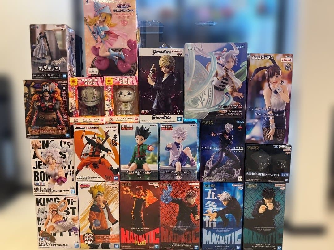 【計20点】フィギュア未開封まとめ売り 呪術廻戦 H×H ナルト ワンピース 他