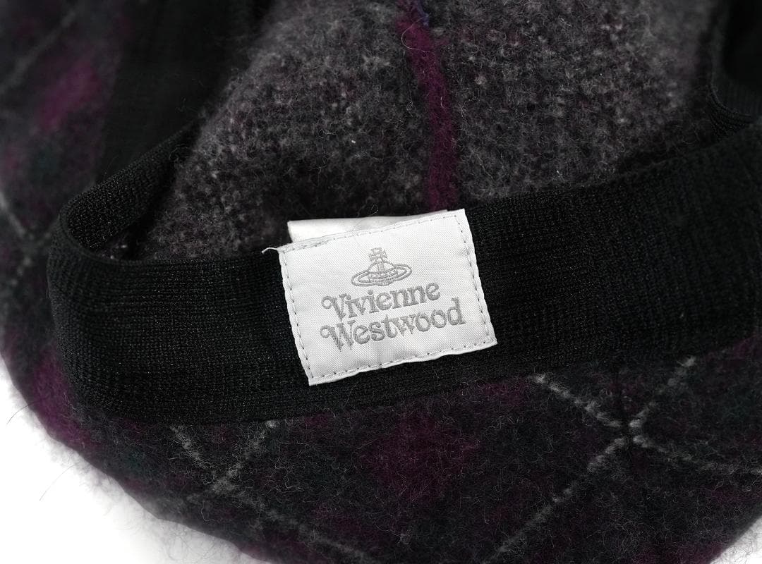 Vivienne Westwood ボンボン付き 帽子 アンゴラ ウール S-M