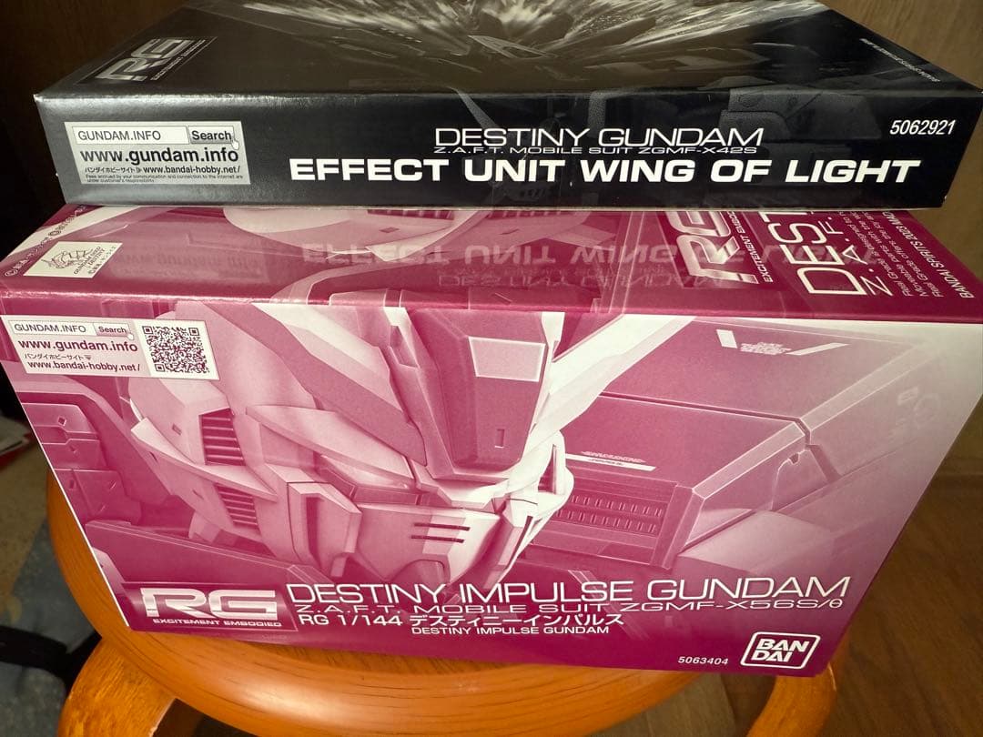 プレバン　RG デスティニーインパルス セット