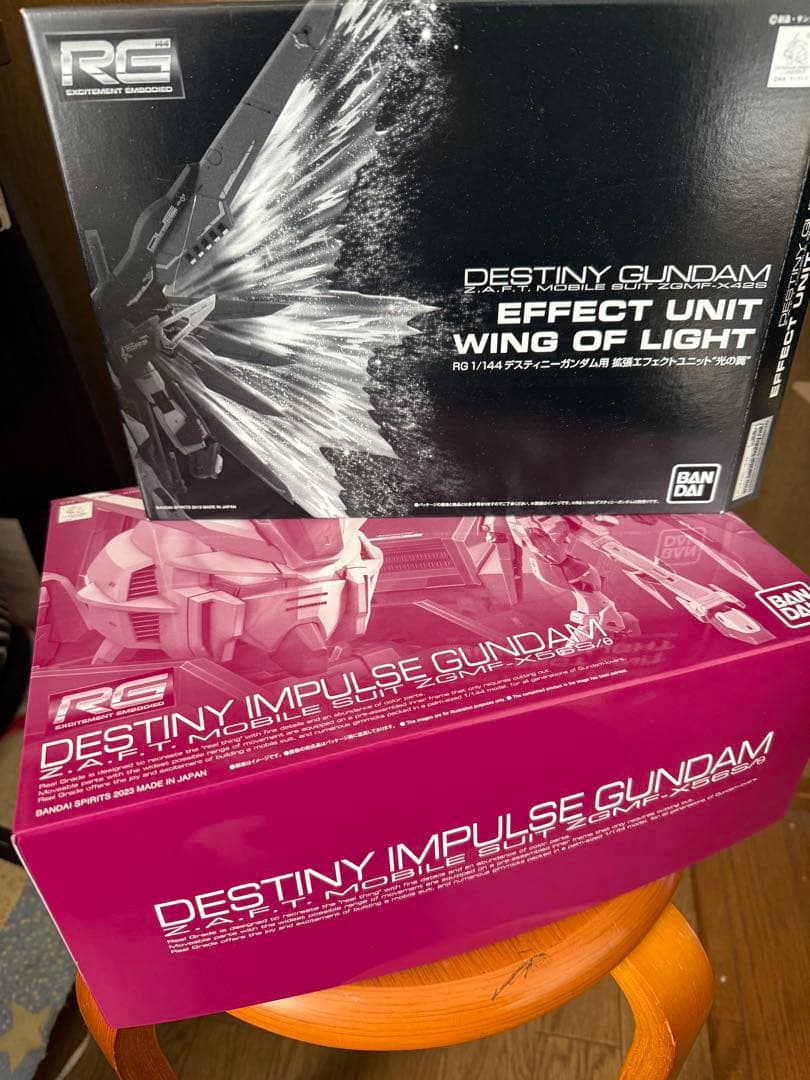 プレバン　RG デスティニーインパルス セット