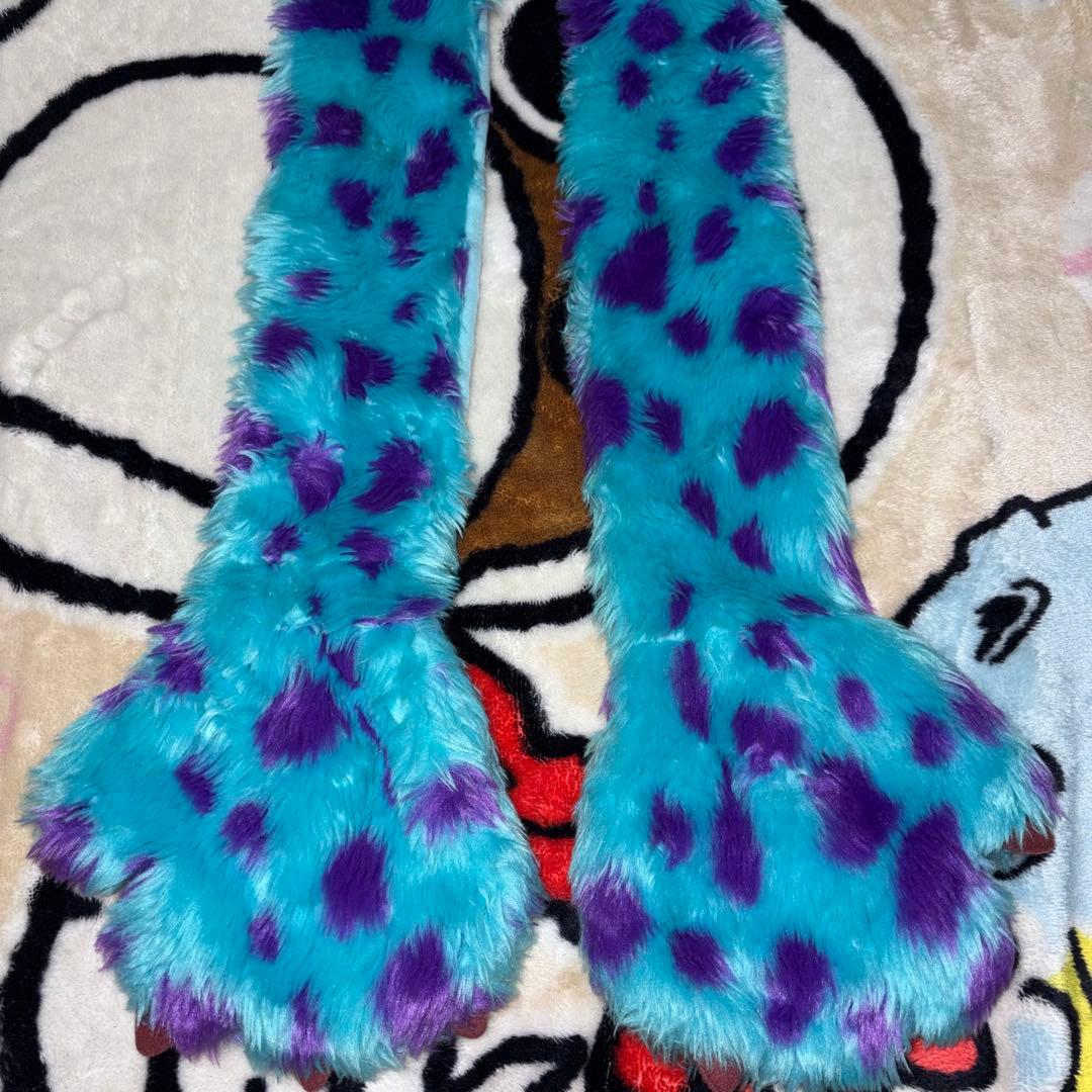 モンスターズインク サリー マフラーキャップ 被り物