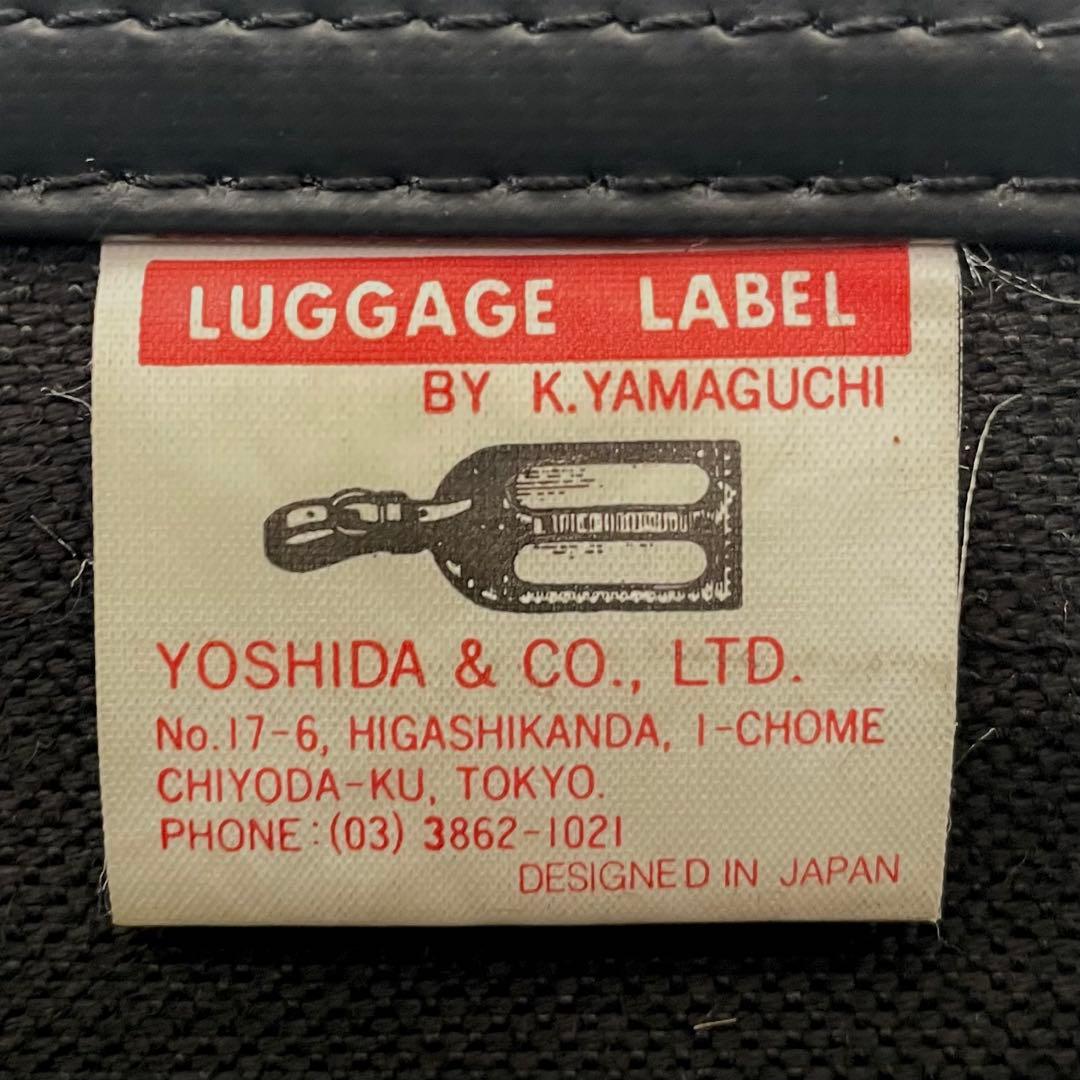LUGGAGE LABEL LINER 赤バッテン 山口タグ 2wayバッグ