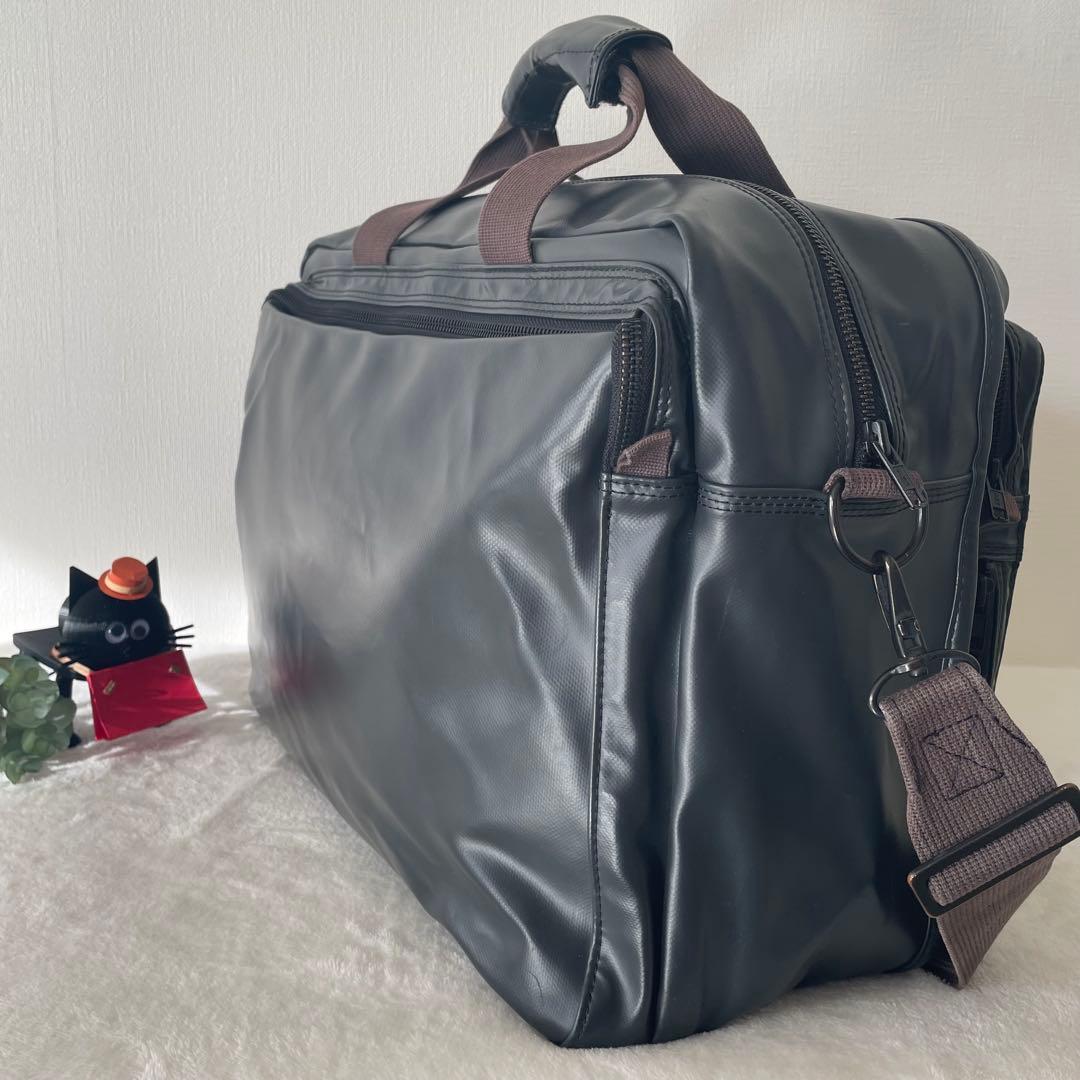 LUGGAGE LABEL LINER 赤バッテン 山口タグ 2wayバッグ