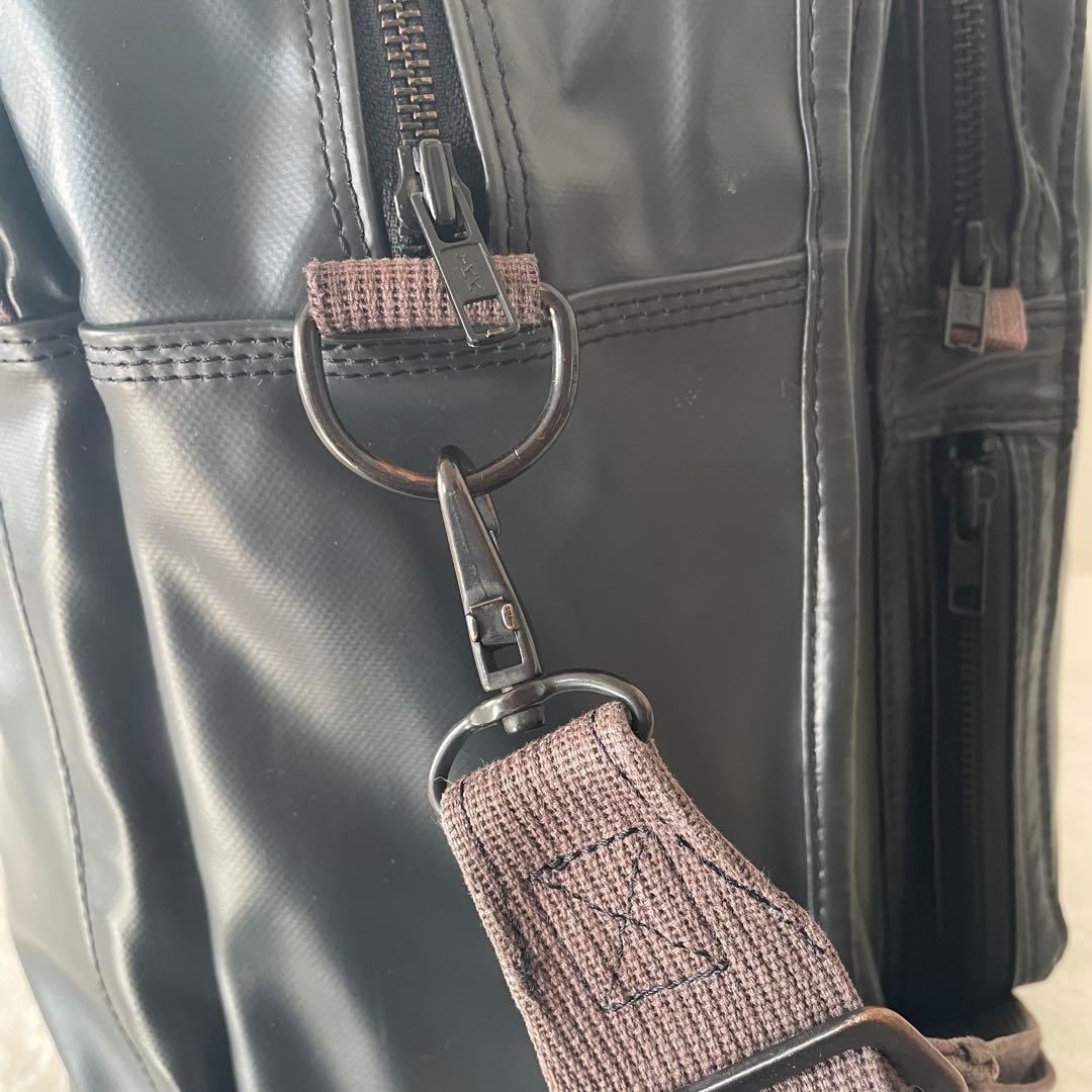 LUGGAGE LABEL LINER 赤バッテン 山口タグ 2wayバッグ