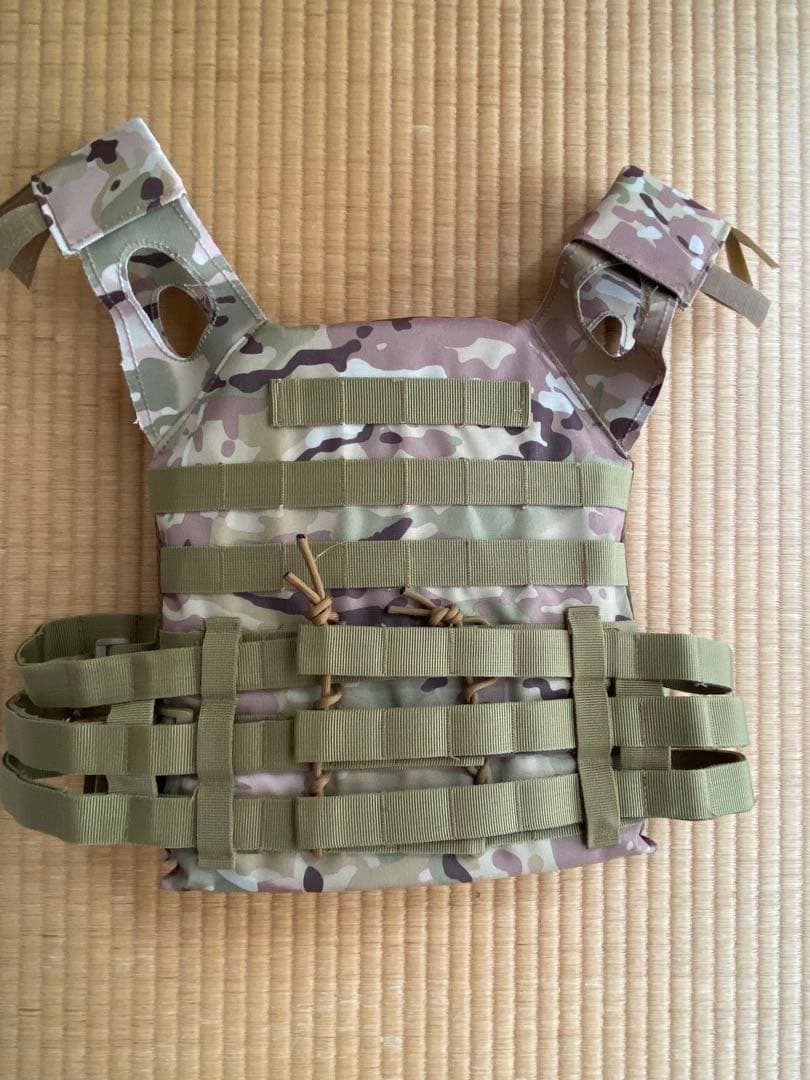 本物プレート装備(マルチカム)JPC プレートキャリア タクティカルベスト‼️