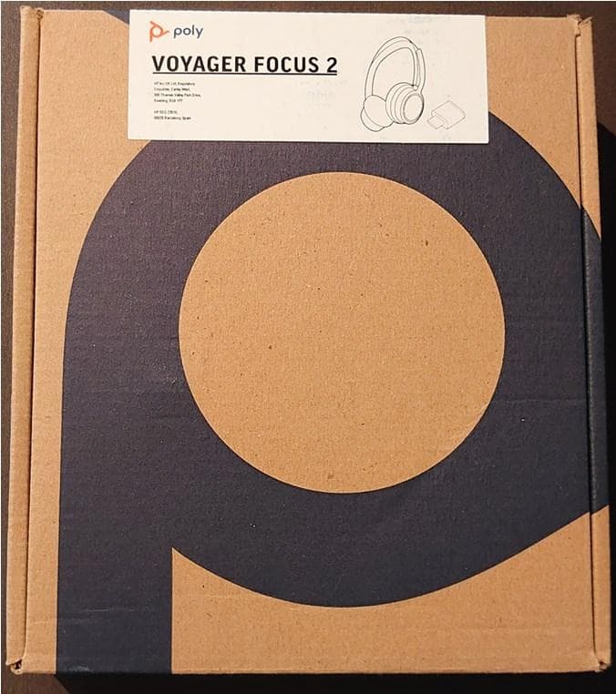 Poly Voyager Focus 2 UC ワイヤレスヘッドセット