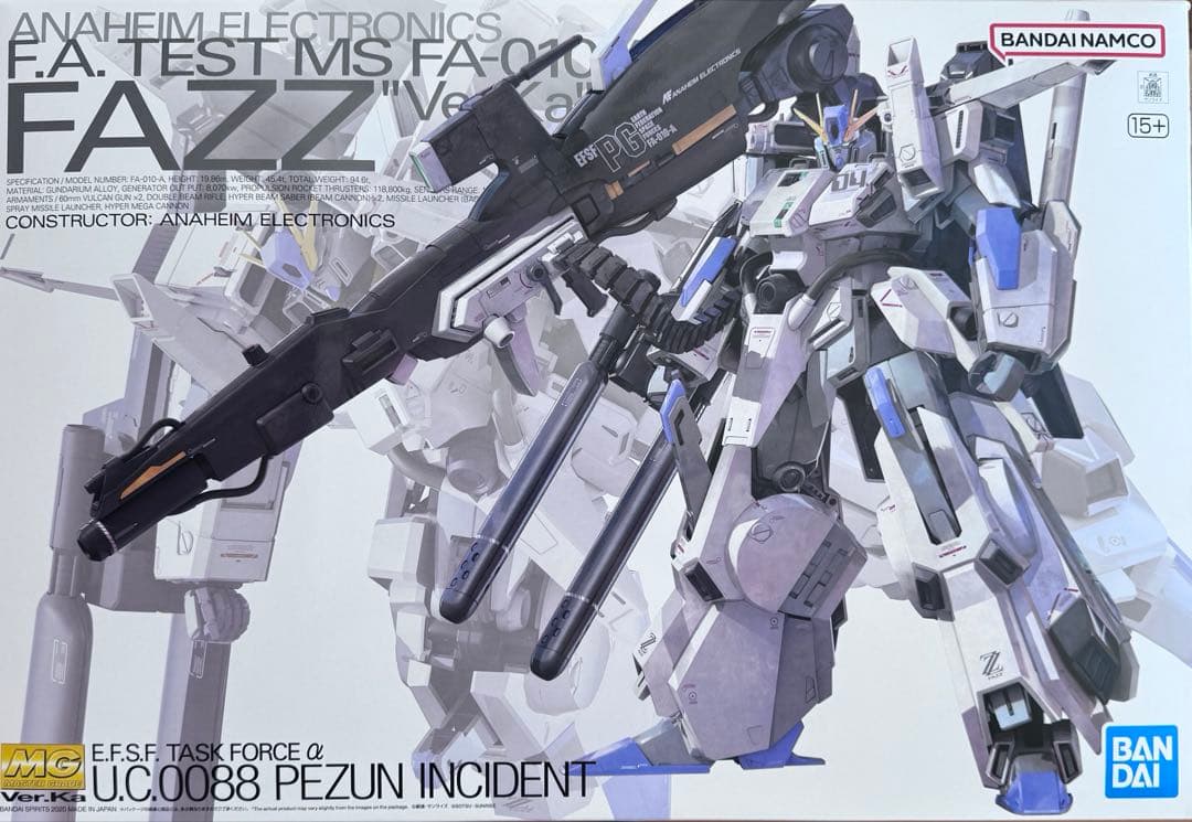 FAZZ ver.Ka 未組立