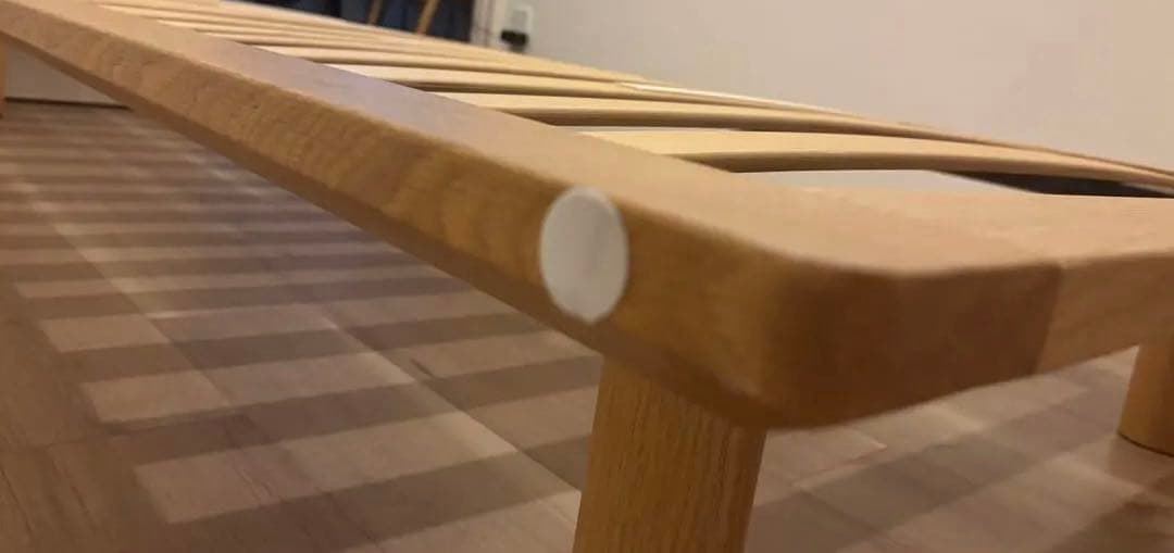 無印良品 オーク材 シングルベッドフレーム