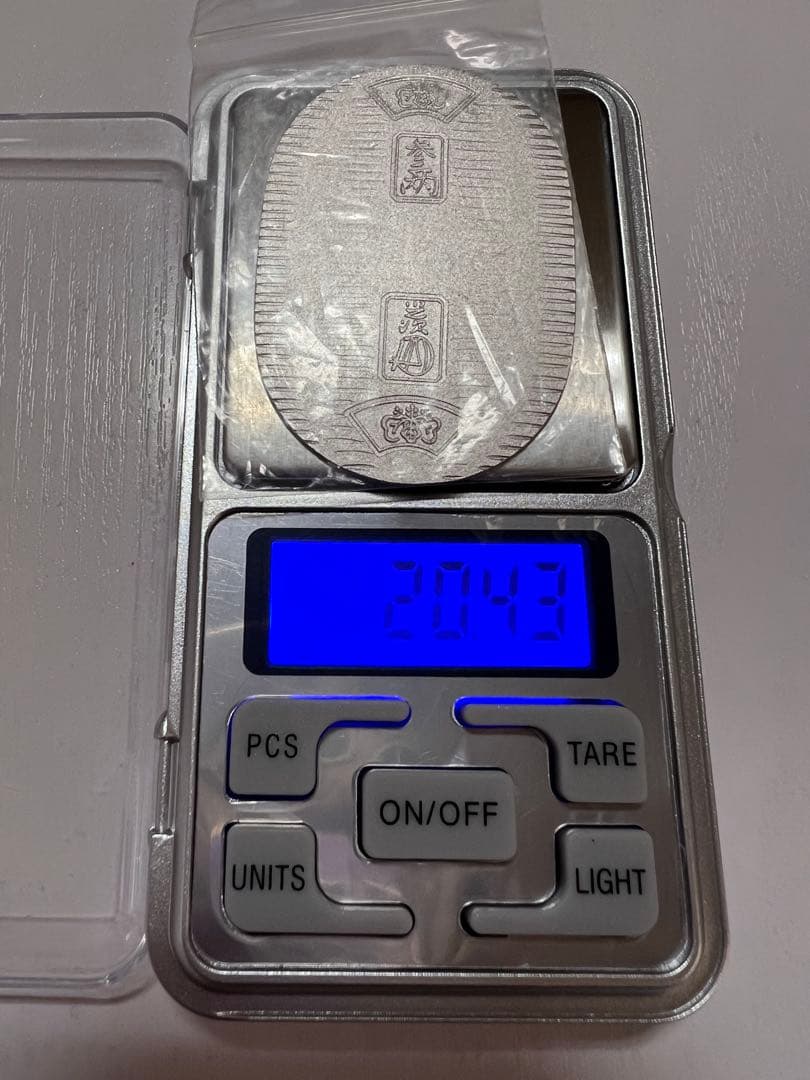 佐川急便　純銀小判20g 桐箱付き　完全未開封　付録付き