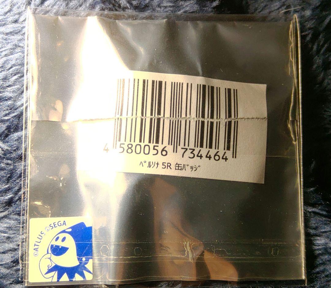 スクウェア缶バッジ　ペルソナ5ロイヤル　総攻撃　モルガナ