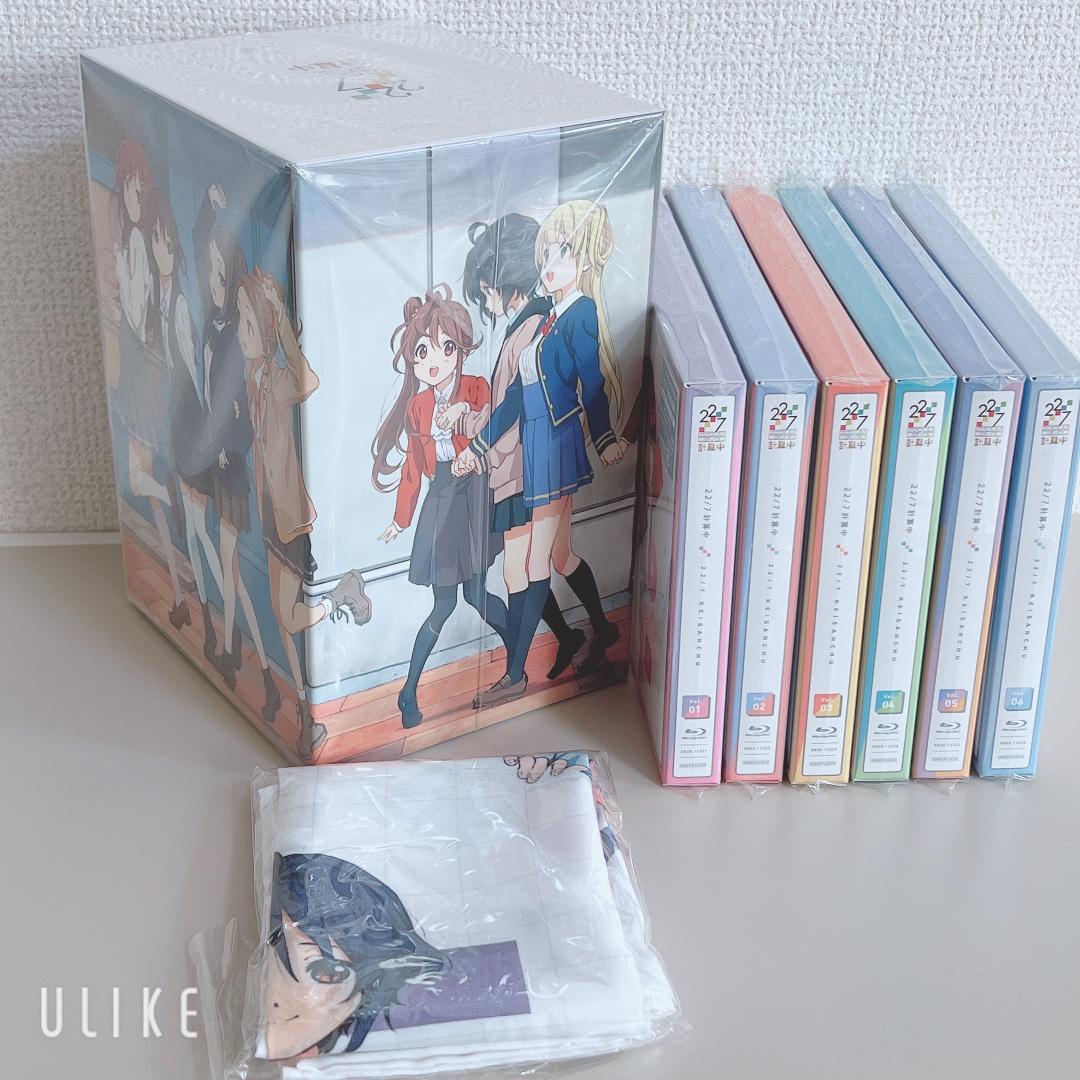 22/7 計算中 Blu-ray 全６巻セット 初回仕様限定 購入特典 ナナニジ