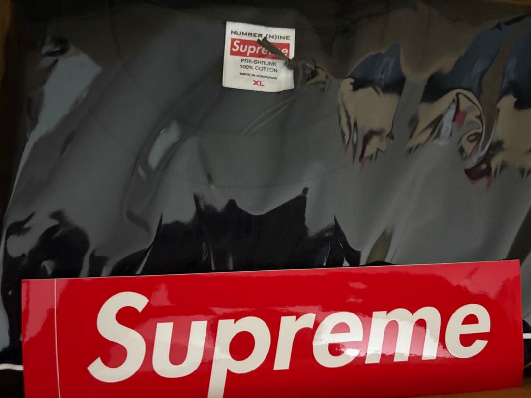 Supreme x Number (N)ine Manson Tee/黒XL