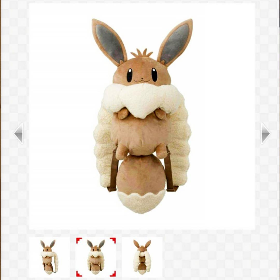 イーブイ　リュック　ボタン　【未開封】