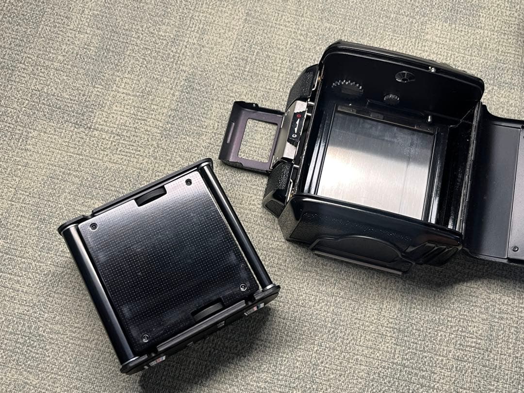 【ii】BRONICA S2 ブラック 中判カメラ 75mmレンズ付き