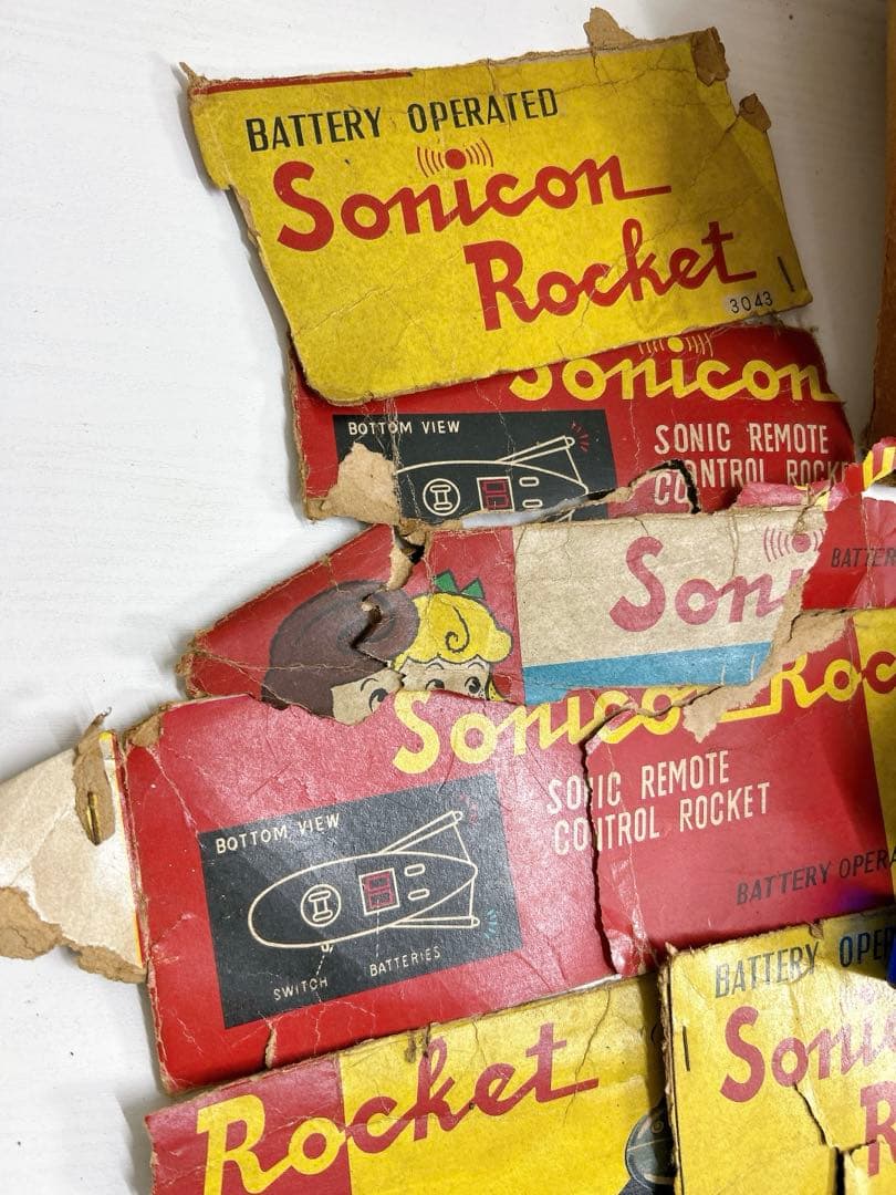 増田屋 ブリキ ソニコンロケット 1950s 昭和レトロ