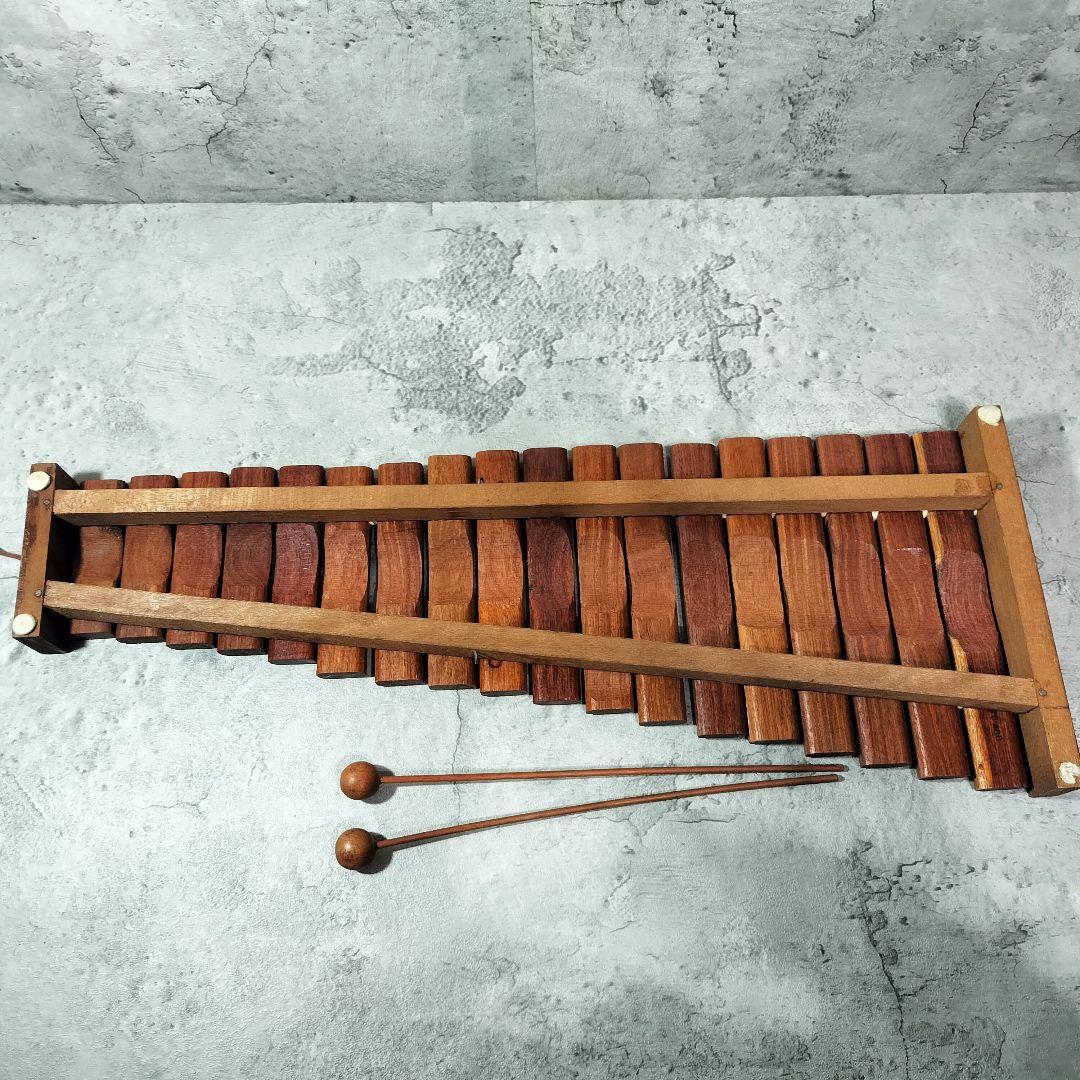 KAWAI シロホン 18音 卓上 木琴 18S 無垢材