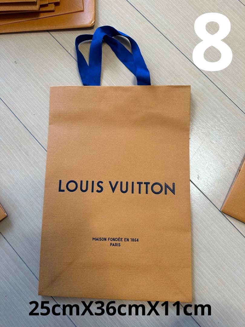 ルイヴィトン紙袋ショップ袋21枚セット