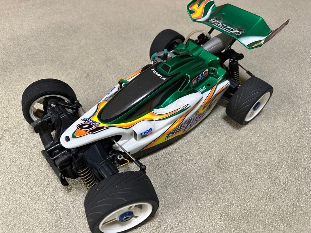 タミヤ　ナイトロフォースNDF-01エンジンカーバキー