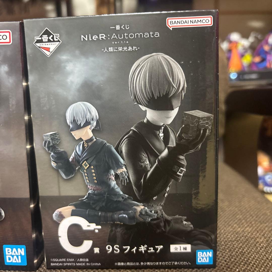 一番くじ　NieR:Automata 2B & 9S フィギュア セット➕E賞