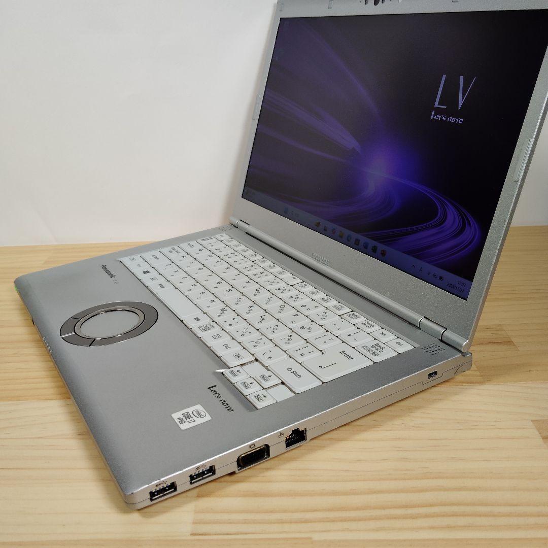 美品 爆速 Panasonic レッツノート LV9 i7搭載 16GB 512