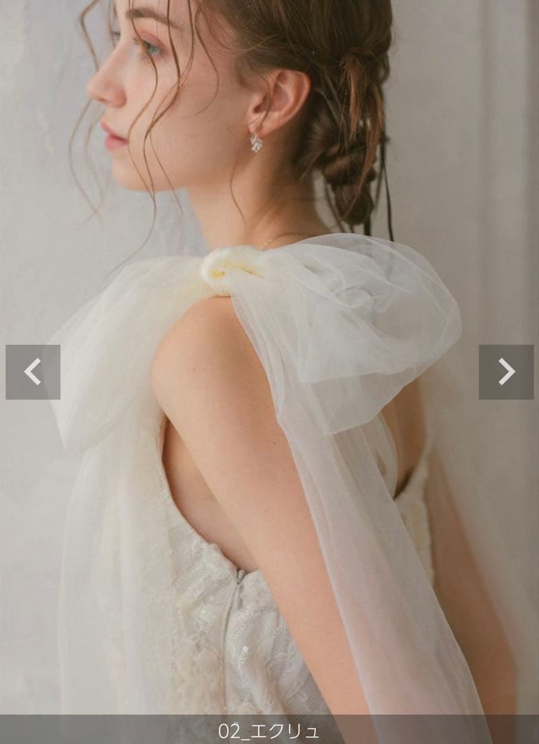 Dorry Doll リボン×スパンコールドレス