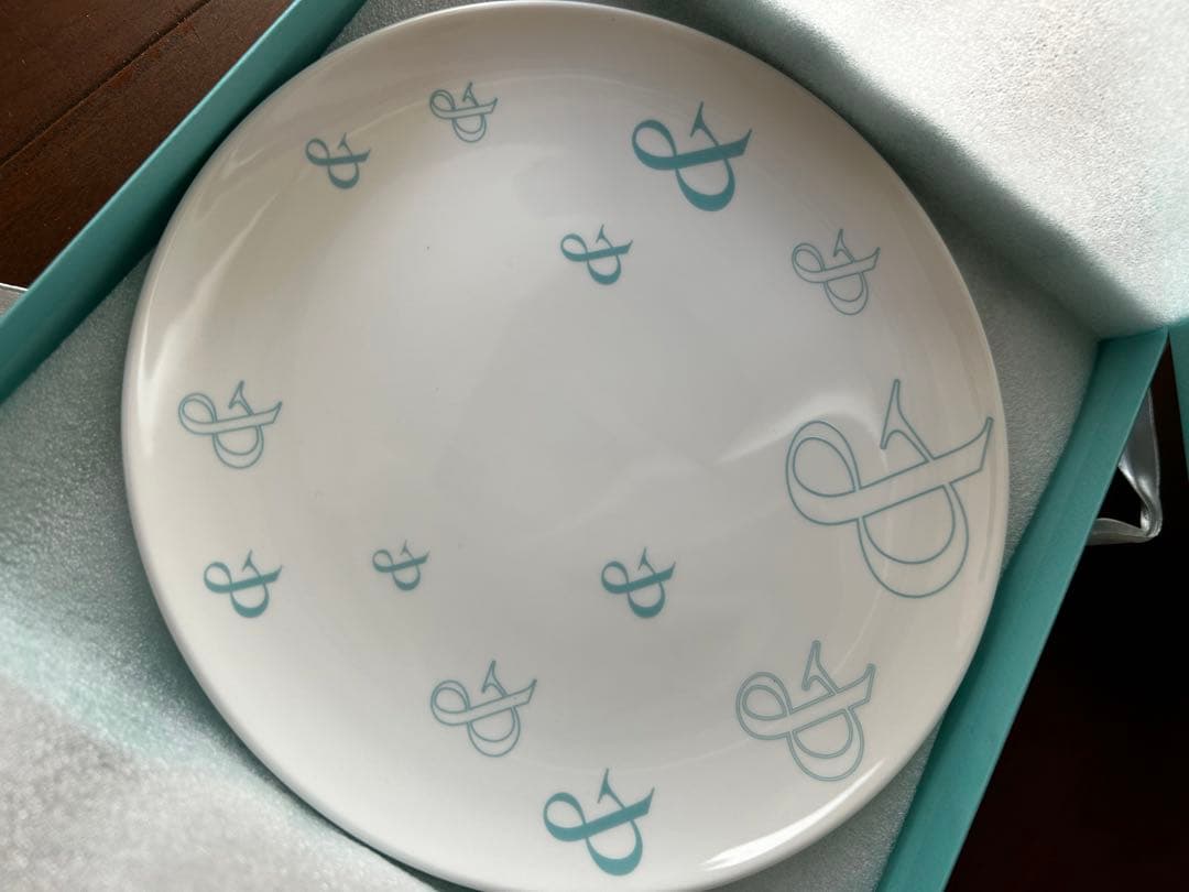 【TIFFANY &Co.】新品未使用限定ディッシュプレート2枚