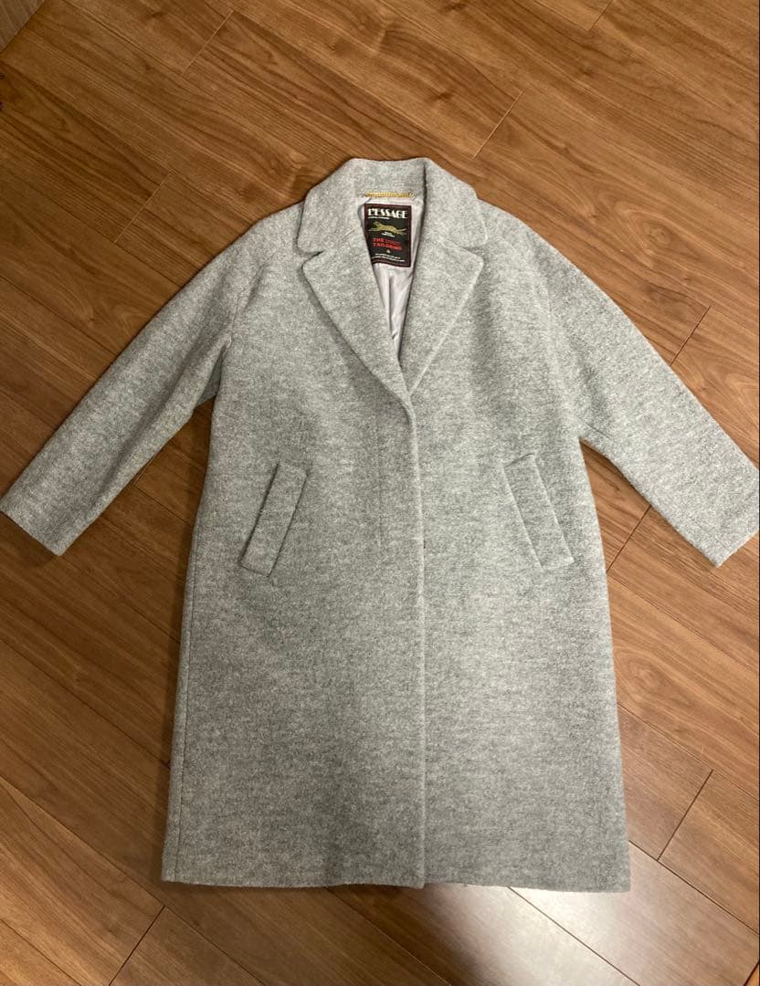 最終価格【美品】ジャーナルスタンダードレサージュ　ブークレ　チェスターコート