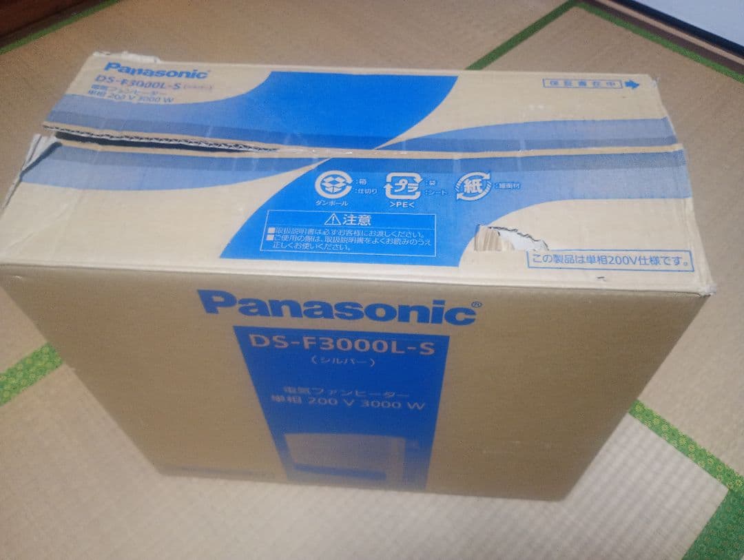 パナソニック　 電気ファンヒーター　　　 　DS-F3000 　200v