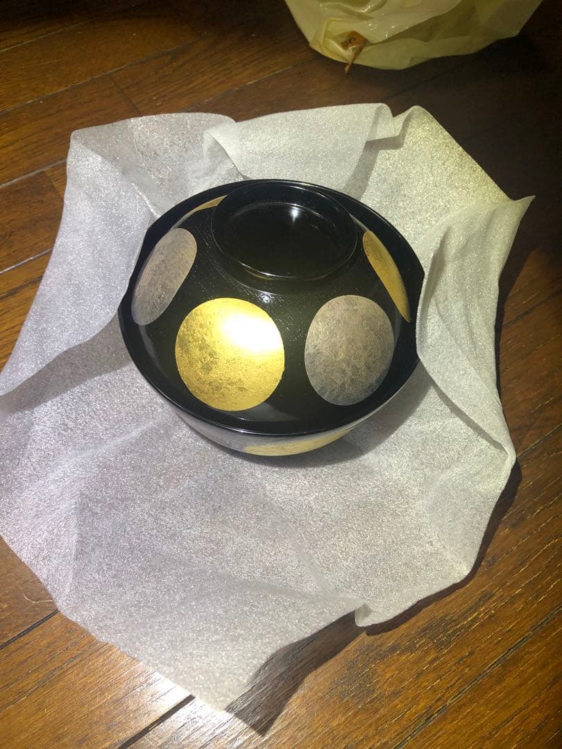 漆器 金箔&プラチナ箔