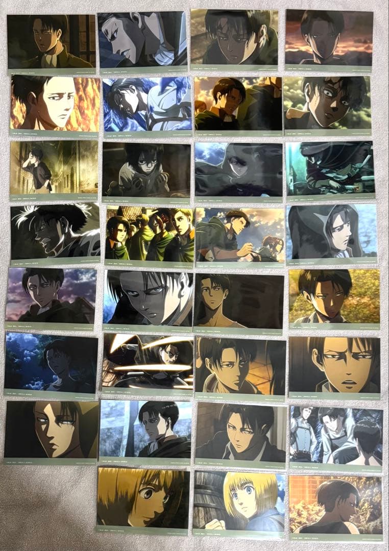 進撃の巨人　リヴァイ　アルミン　ブロマイド　ネットプリント