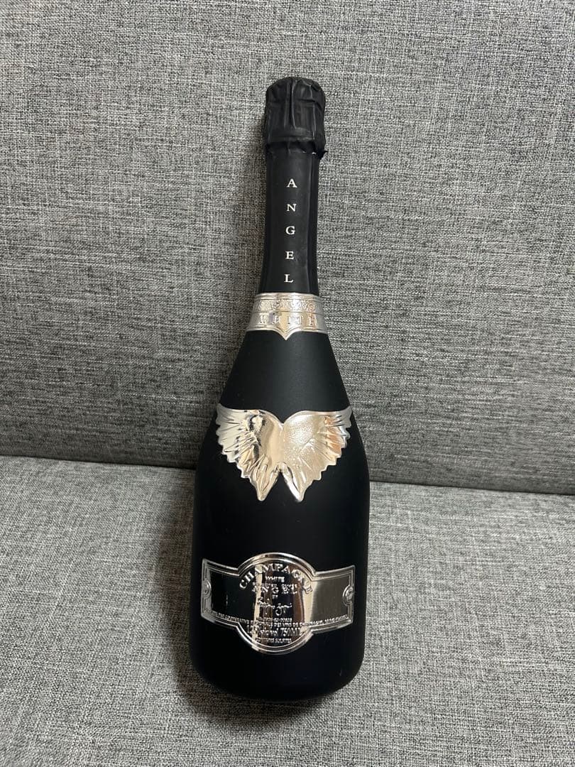 【新品未開封】ANGEL エンジェル シャンパン ブラック ケース付き　スエード