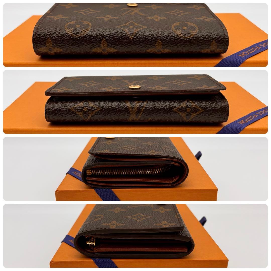 ✨鑑定済み✨ルイヴィトン✨モノグラム✨ポルトモネビエ トレゾール 二つ折り財布