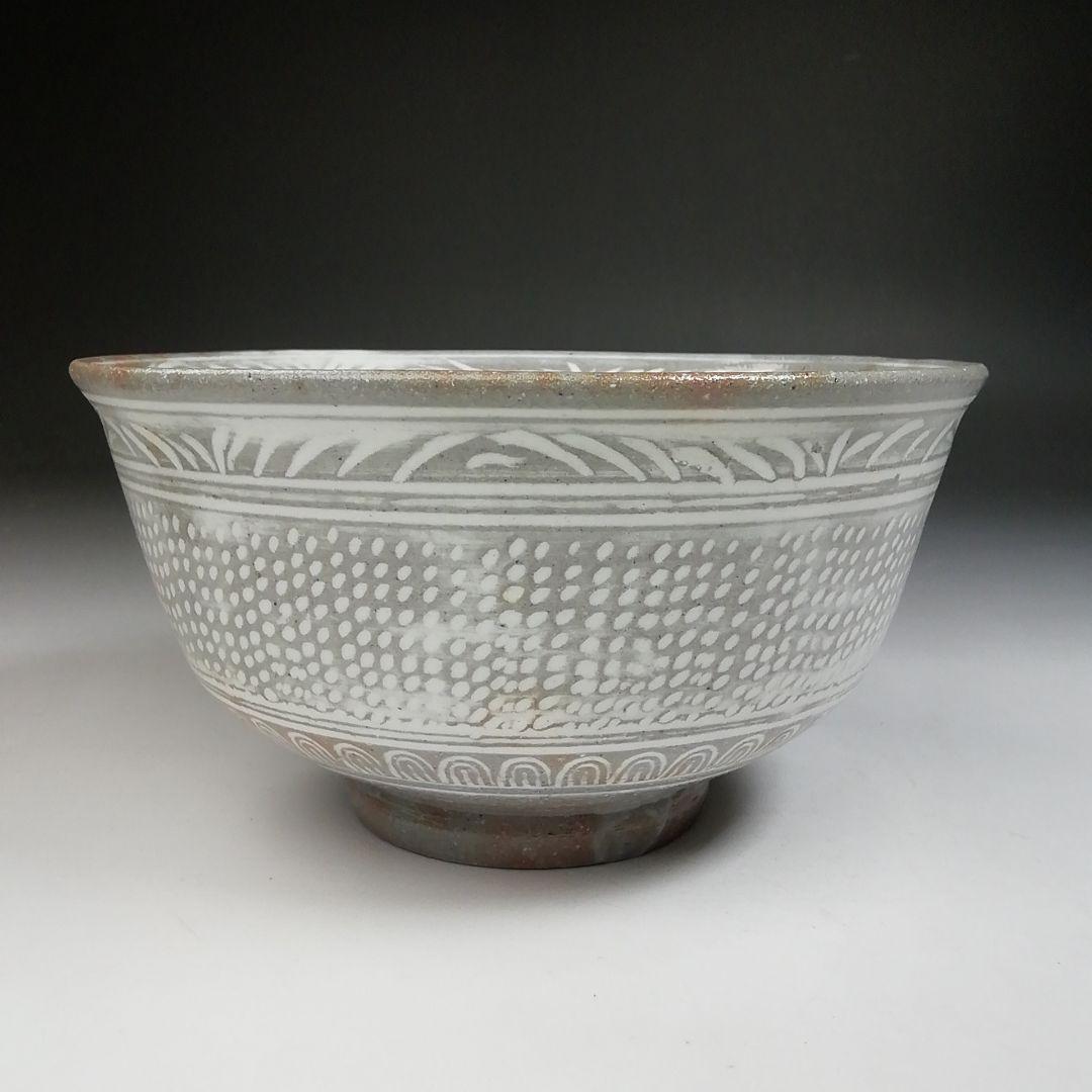 Ｔ６９５　茶碗　『三嶋茶碗』『干支　巳』『楽山窯 造』　共箱　抹茶碗　茶道具