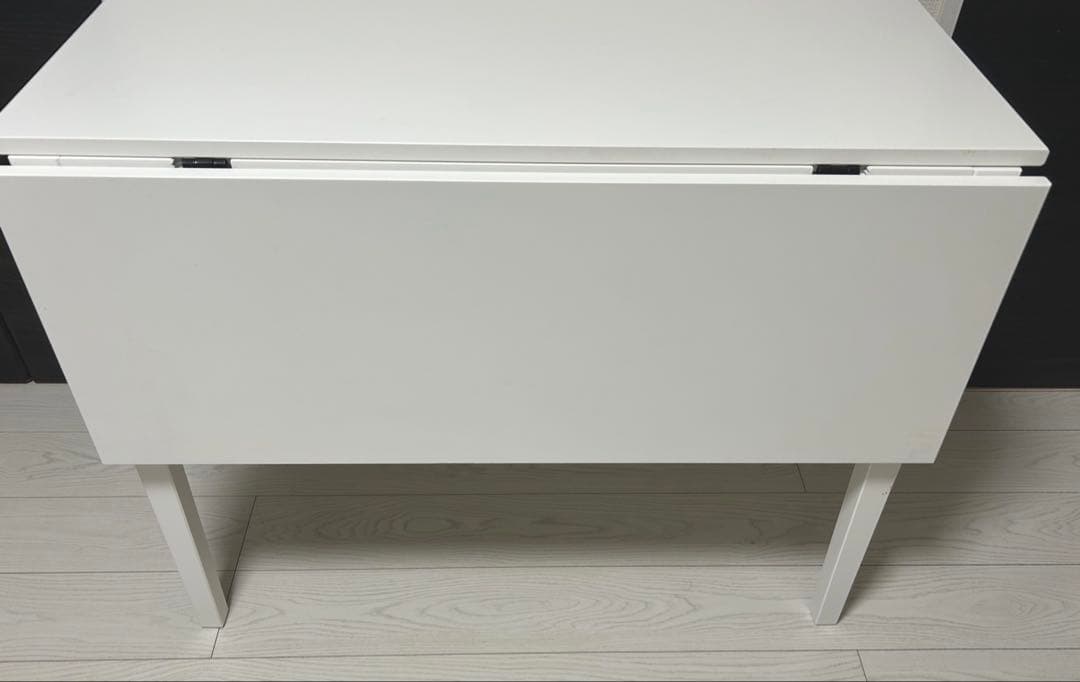 【極美品】IKEA IDANÄS イダネス　ドロップリーフテーブル