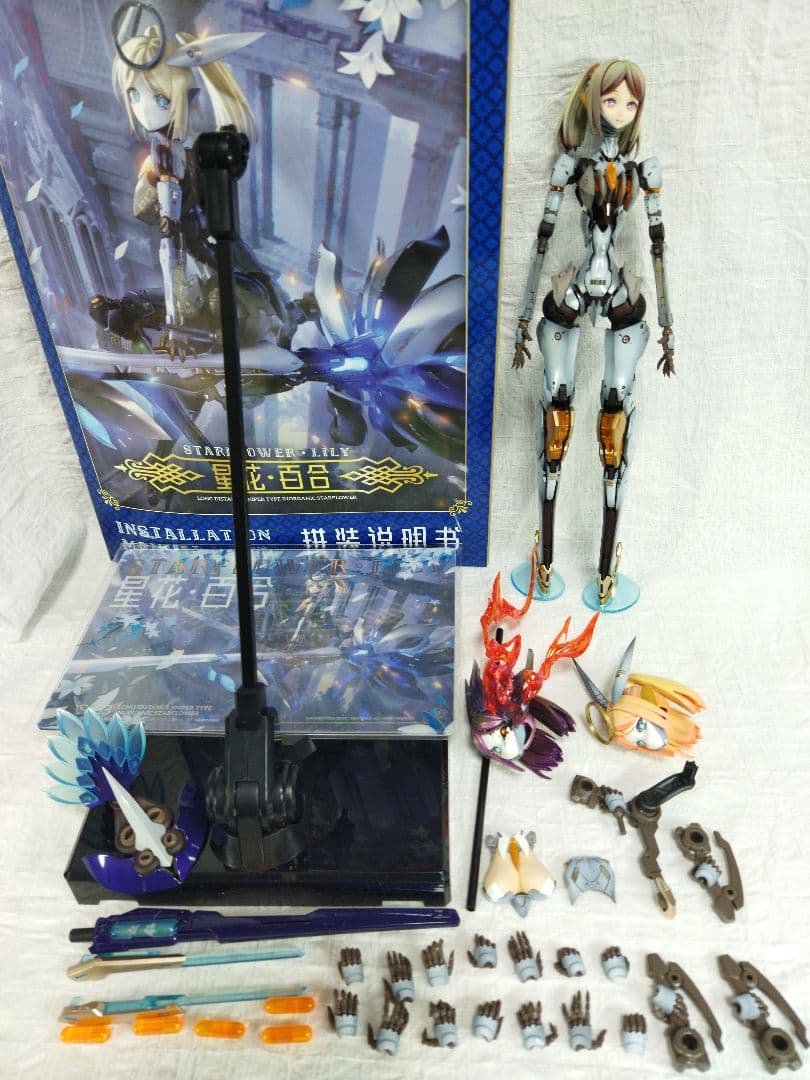 核誠治造× 和模線　星花リリィ　塗装完成品