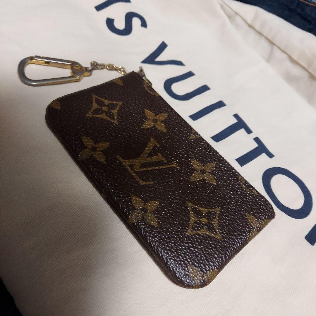 美品　ルイヴィトン　モノグラム　ポシェットクレ　カードケース　ケース