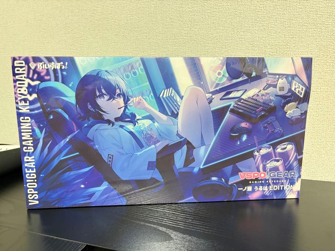 ぶいすぽっ　キーボード　ーノ瀬うるは（シュリンク有）