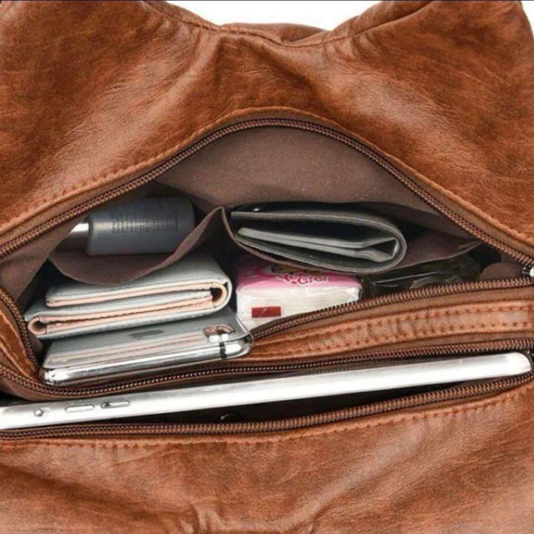 バッグ Y2K leather vintage shoulder bag 00s